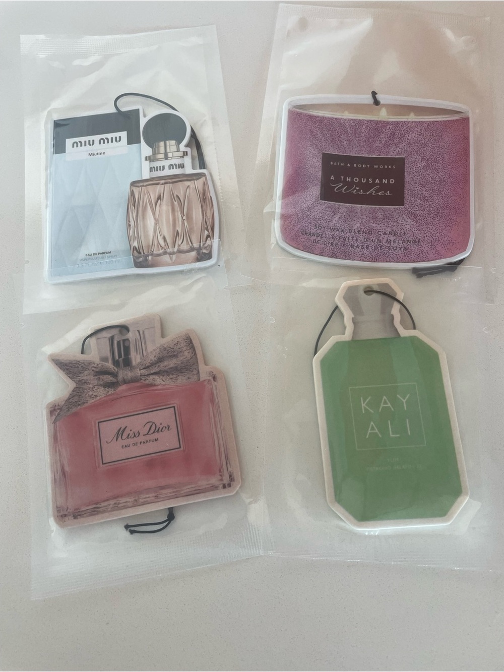 Set of 4 Car Freshies